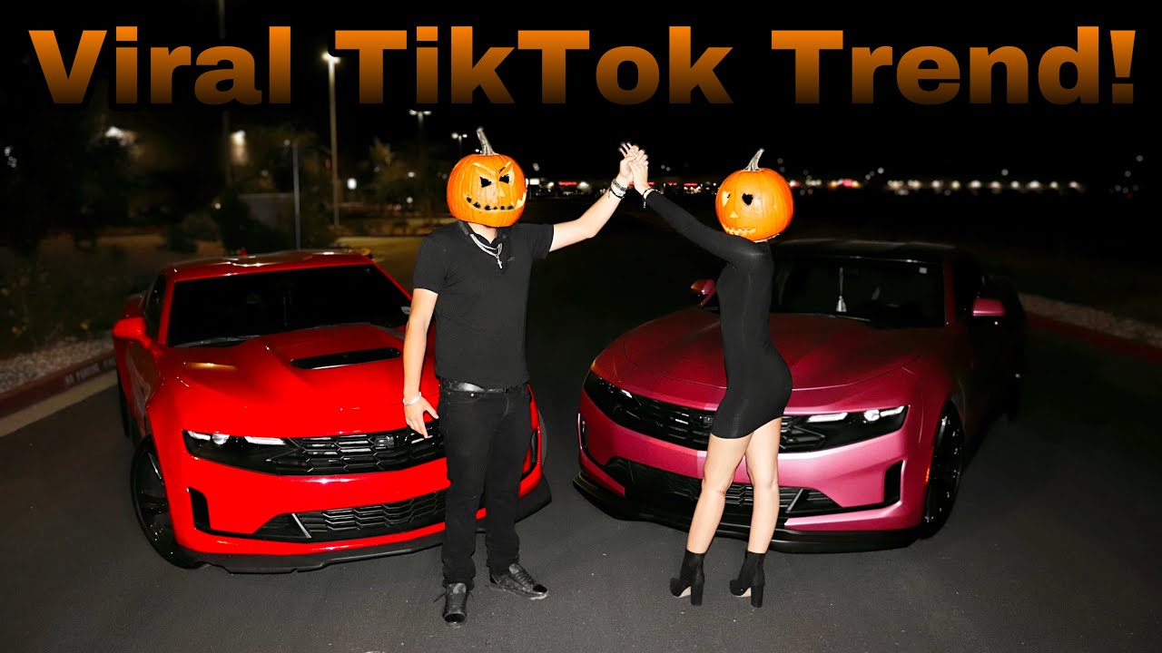 Trying The Viral Tik Tok Pumpkin Head Trend!!!! YouTube