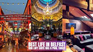 Ultimate Guide to BELFAST city centre & Malmaison Belfast incredible suite have to see to believe!