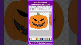Detalles Digitizing Halloween Design 2025 | Easy Digitizing | #halloween #halloweenembroidery Noticias