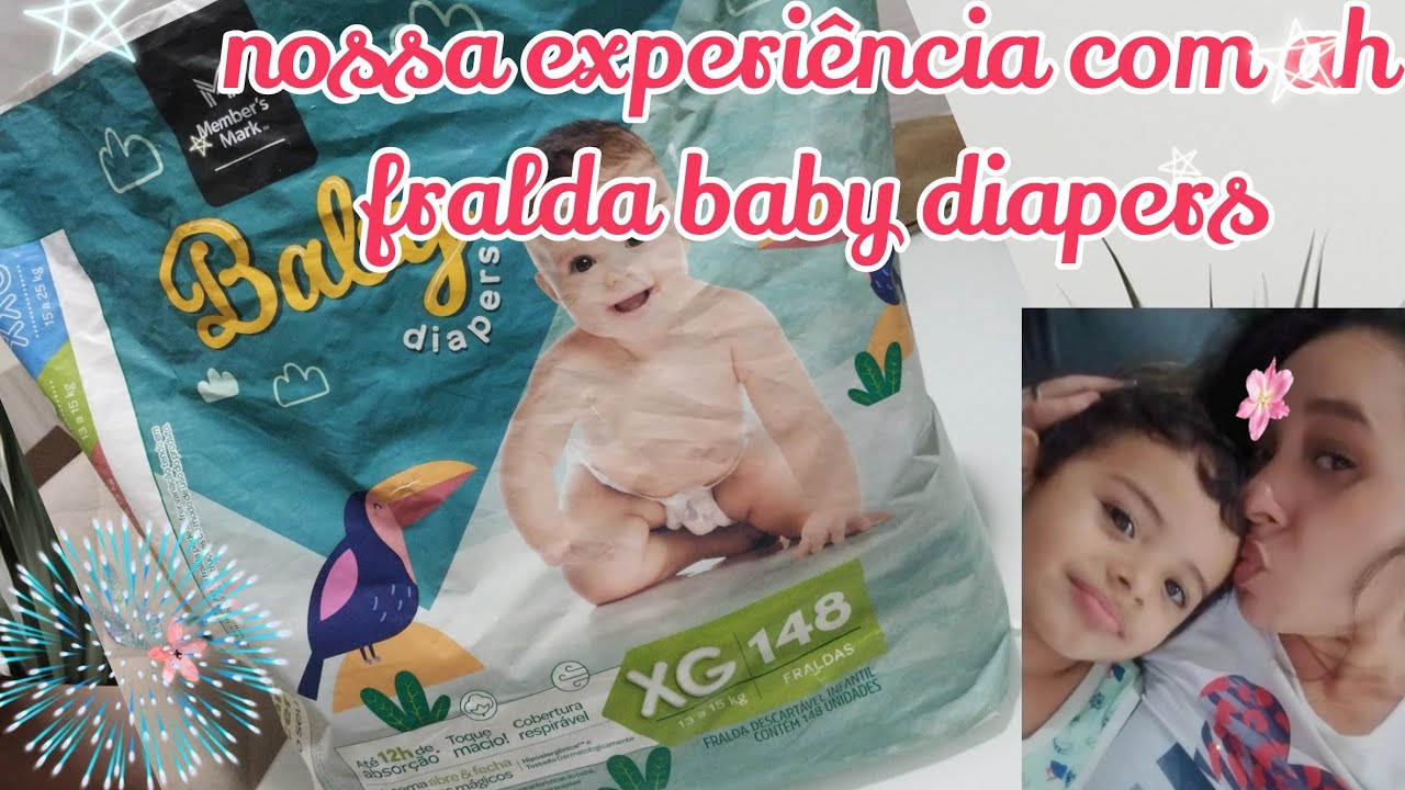 fralda baby diapers do sams club ! vale ah pena comprar  ?