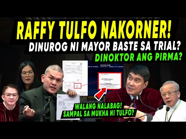 Day 31 Impeachment : Nasun0g ang SCRIPT ni Raffy Tulfo Tiklop ang Pagrandstanding Nabist0 ni BASTE