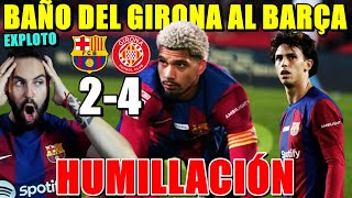 Thumbnail for BAÑO del GIRONA 2-4 al BARÇA ¡BOCHORNOSO! Se ESCAPA la LIGA tras una DERROTA DURA ¡INJUSTIFICABLE!