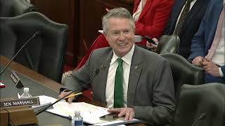 Sen. Roger Marshall at Ag Committee Hearing: Oversight of the US Department of Agriculture
