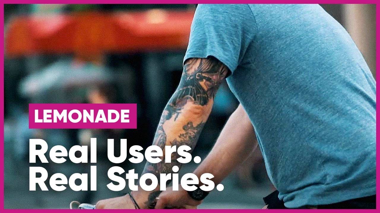 Lemonade Insurance - Real Stories from Real Users | Case Study | Colormatics