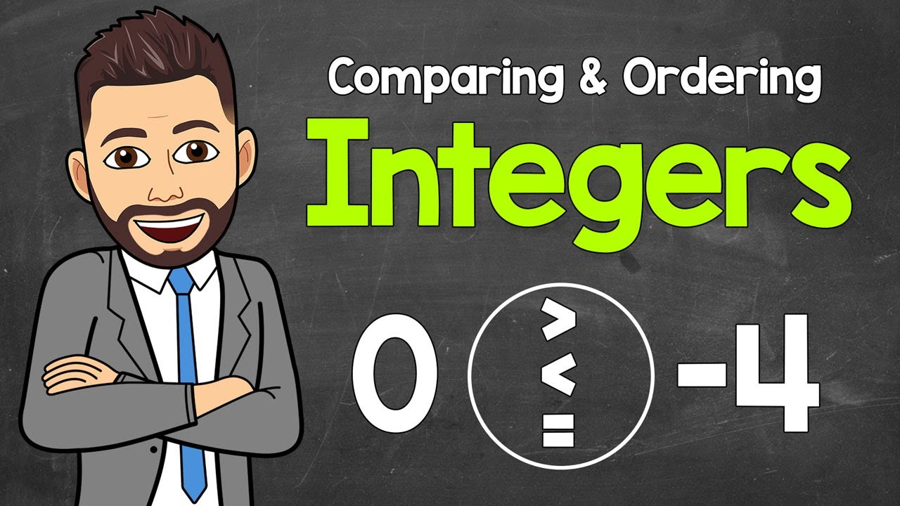 Comparing and Ordering Integers | Positives and Negatives | Math with Mr. J
