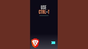 How do you ... Open a new tab in Brave Browser? #Tip001