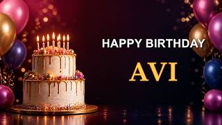 Happy Birthday, Avi