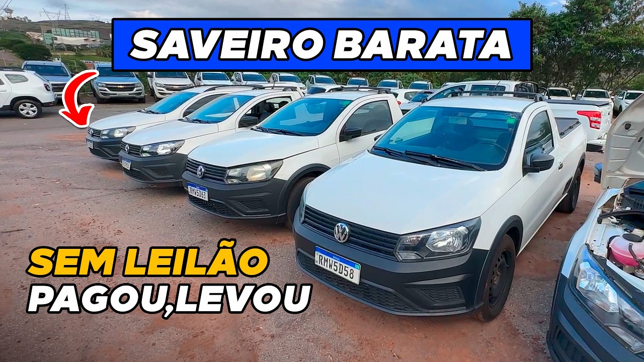 MELHOR LUGAR PRA COMPRAR SAVEIRO, DUSTER, TORO BARATO: SEM LEILÃO