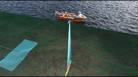 OceanAlpha L42 Unmanned Surface Vessel for Marine Survey animation 4k