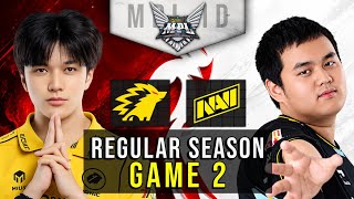 ONIC vs NAVI 🔥 GAME 2 | MPL ID SEASON 18 | REGULAR SEASON screenshot 4
