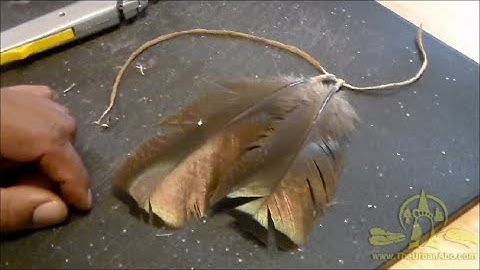 Attaching Feathers w/ The Urban-Aboriginal