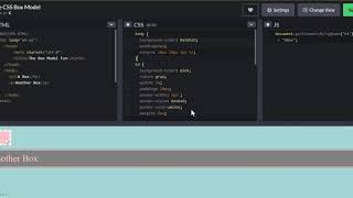 CSS Box Model Part 2 of 2 Demonstration