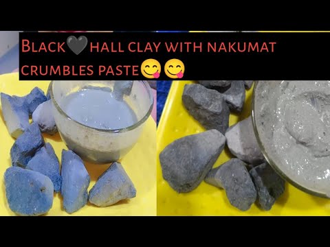 Red Nakumat & Black Hall Layered Clay - 200g Natural Indian Clay For Skin & Hair