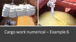 Famous Cargo work numerical - Example 6 (loading bagged and loose cargo together on ships)!! Wealth