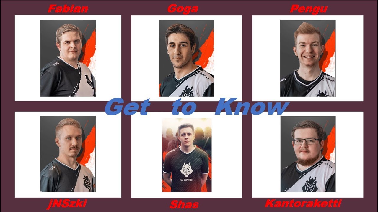 [字幕] Get to Know G2 members：G2メンバーを知ろう！[R6S] - YouTube