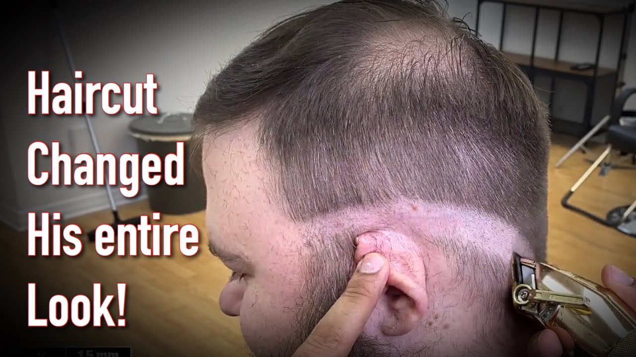 How To Cut & Style Balding or Thinning Hair - YouTube