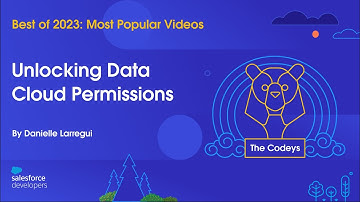 Unlocking Data Cloud Permissions | Data Cloud Decoded