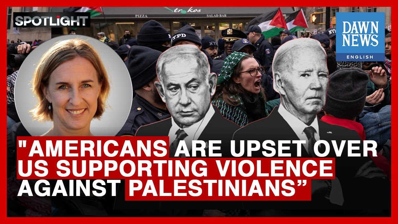 Americans Are Upset Over US Supporting Violence Against Palestinians | Dawn News English