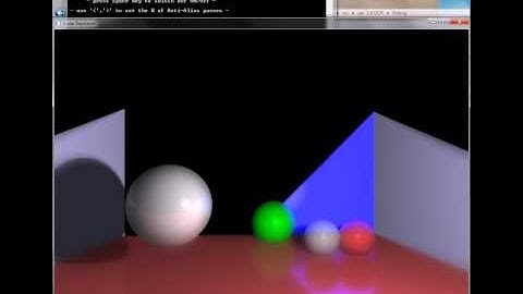 Cuda Raytracer with DOF, Reflections