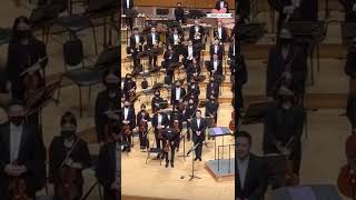 양인모 바이올리니스트 커튼콜 Violinist Inmo Yang Curtain Call 롯데콘서트홀 3층중앙 시야