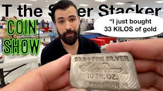 He Bought 33 Kilos Of Gold? Russ Bega Interview At Coin Show