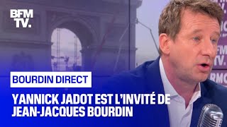 Yannick Jadot Face à Jean-Jacques Bourdin En Direct Yannick Jadot Face à Jean-Jacques Bourdin En Direct