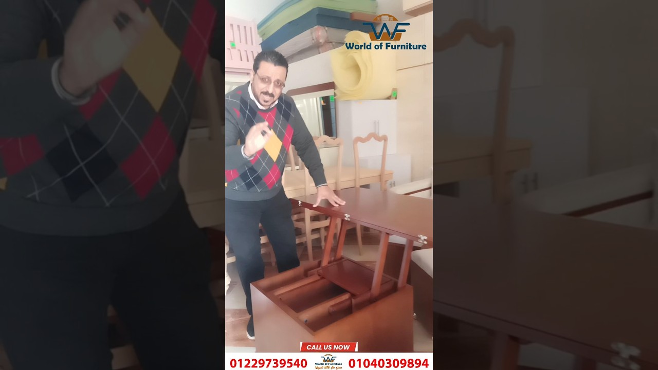 ركنة وسفرة و ترابيزة شاشة وجزامة بعد التشطيب #عالم_الاثاث_لتصنيع_الموبيليا