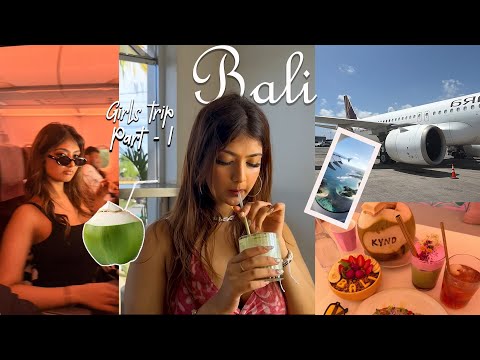 My first international trip with my bestfriends | Bali vlog Part 1 | Travel diaries | Suzzane 
