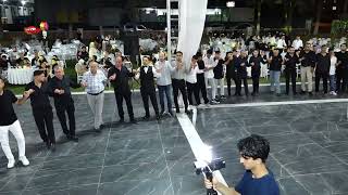 MELİKE KURTARAN SÖYLÜYOR OĞUZ YILDIZ VE BURAK ÇALIK HALAY BAŞI ÇEKİYOR( ERZİN BELEDİYE DÜĞÜN SALONU)