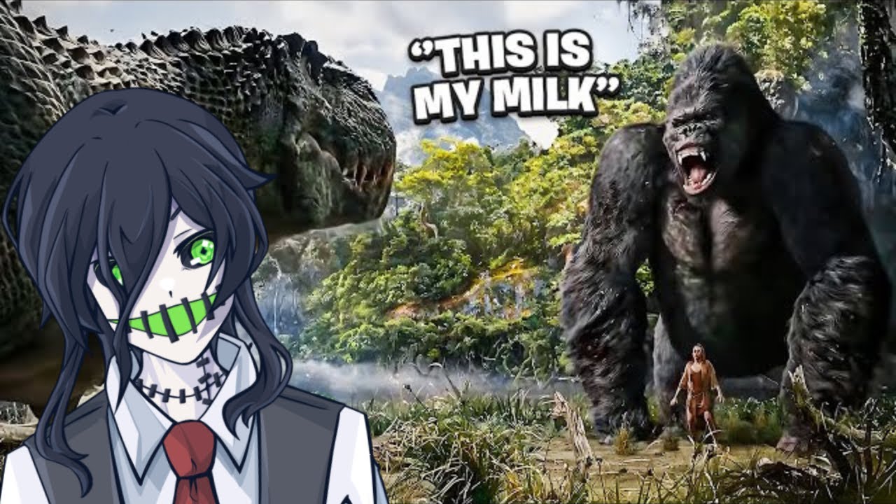 Toby reacts to When KING KONG bodied 3 V-REXES for a SNOW BUNNY's love by BlankBoy