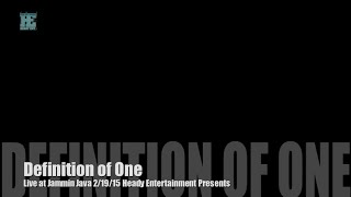 Definition of One - Live at Jammin Java, Vienna, VA 2/19/15 Heady Entertainment Presents