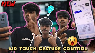 Mobile From is Airtouch Gesture control Face Hand Automatically Link Real 😲🤩 screenshot 2