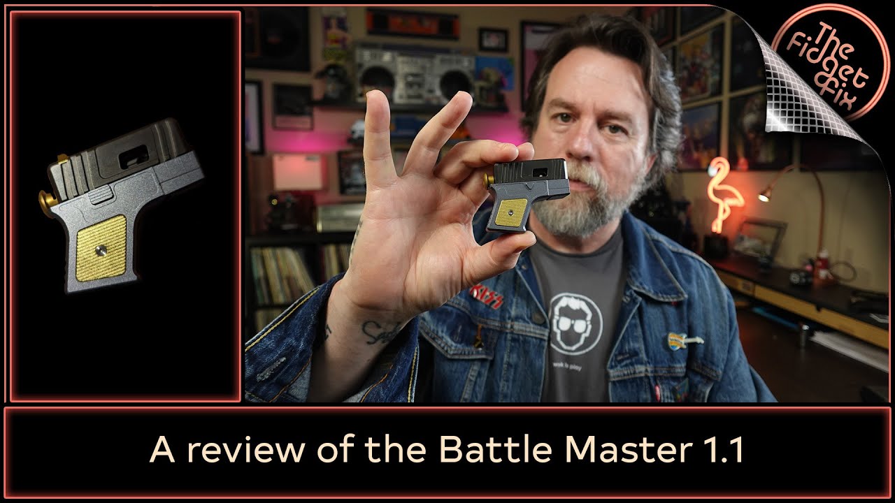 A review of the Mr Wang Battle Master 1.1 fidget slider - YouTube