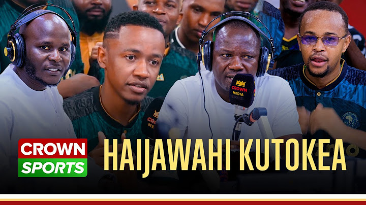 CROWN SPORTS: ALLY KAMWE ANAUNGURUMA NA WANANCHI/ GUSA ACHIA TWENDE KWA MKAPA MAZEMBE WAFE.