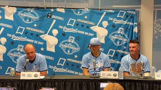 UNC Press Conference after defeating ECU in the Chapel Hill Regional