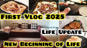 My first Vlog 2025 | New Year With New Beginning of Life | Routine Vlog | life Update
