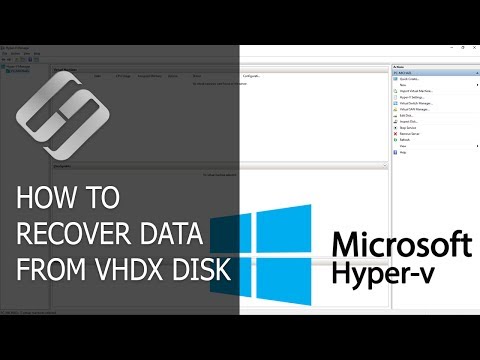 💻 How to Create a Microsoft Hyper V Virtual Machine and Recover Data from a VHDX Disk in 2021