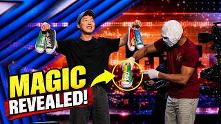 Sangsoon Kim Magic Trick REVEALED | Viral Shoe Illusion Explained | ACE