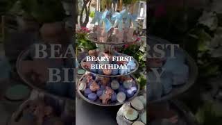 A Teddy Bears picnic is one of my FAVES as far as first birthday themes go!