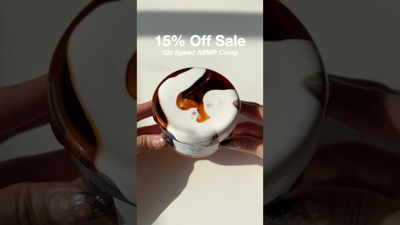 Summer Sale Sped up ASMR Slime compilation (15% off +  Buy 5 slimes, Get 1 free!)