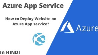 How to Deploy website/web app on azure app service ? |Azure for Beginners| In Hindi