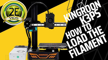 How To Load/Change Filament on The Kingroon k3ps