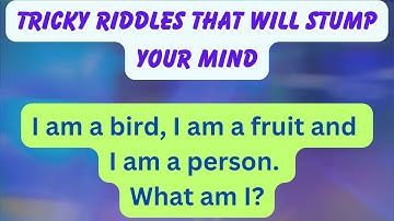 Mind Bending Riddles and Brain Teasers: Tricky Questions to Test Your Wits!