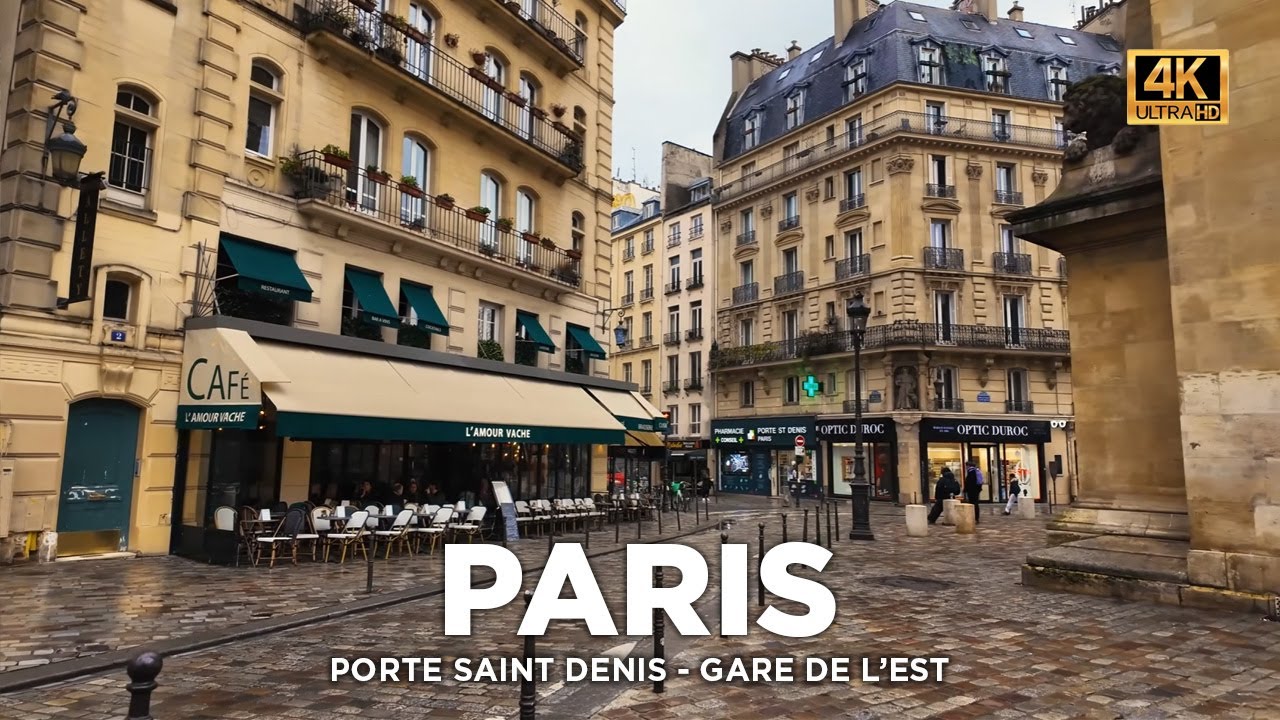 Париж, который вы еще не видели #4 - Porte Saint-Denis - Gare de l'Est - настоящий Париж