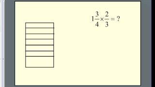 Fractions using the Rectangle Model on the SmartBoard - Multiplication Wealth