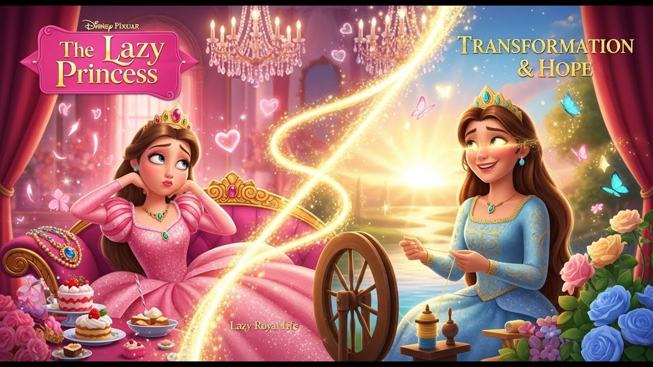 ИСТОРИЯ ЛЕНИВОЙ ПРИНЦЕССЫ - Сказка на ночь для детей | Классическая сказка | Сказки на ночь