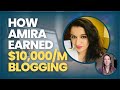 Pro Blogger Bundle Review - Amira Went from $0 to $10,000+ Per Month Blogging!