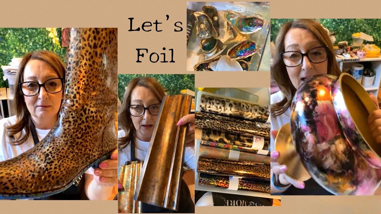 # 348 Foiling Leather Boots & More #foils #diy #boots