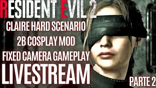 CONTINUANDO A SAGA DA CLAIRE COSPLAYER DE 2B! | RESIDENT EVIL 2 REMAKE | #residentevil2