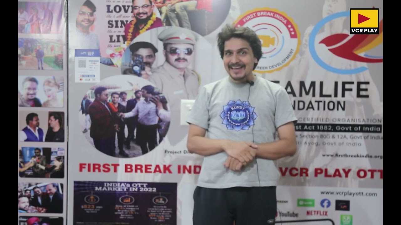 VCR Play OTT Auditions I First Break Talent I Dreamlife Foundation I Sanjay Kumar